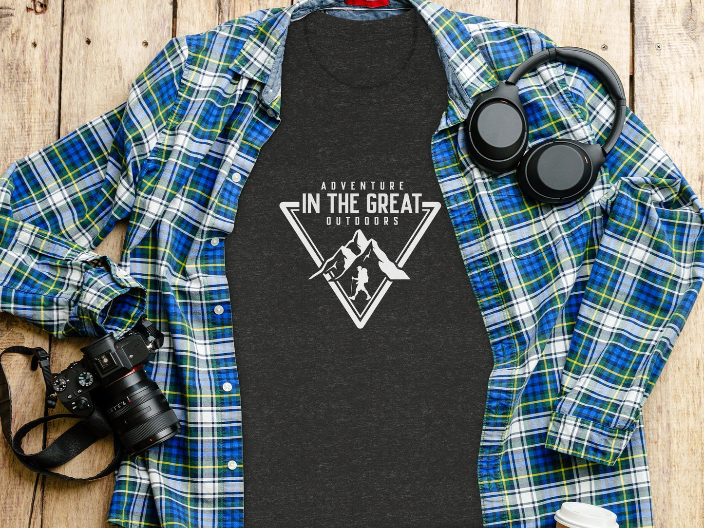 Adventure In The Great Outdoors Mountains T-Shirt