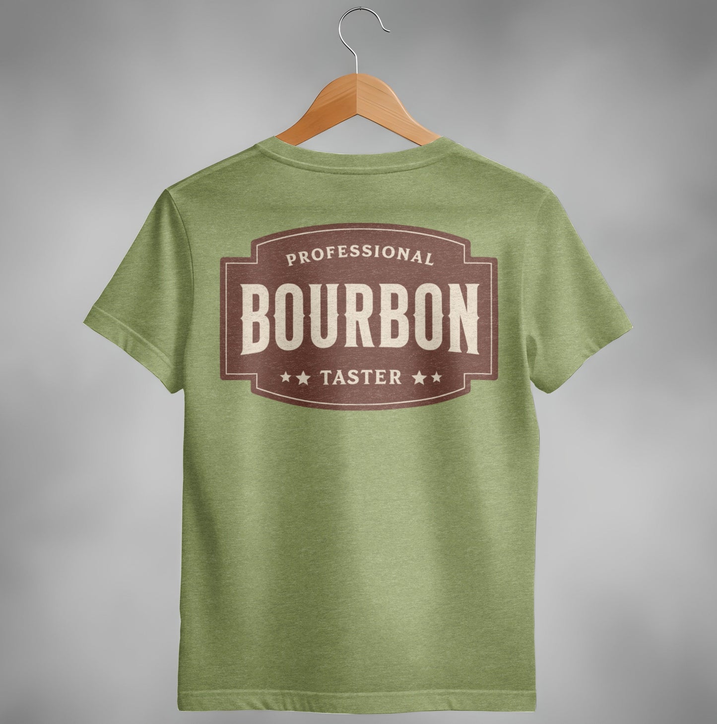 Professional Bourbon Taster Funny Alcohol Design T-Shirt