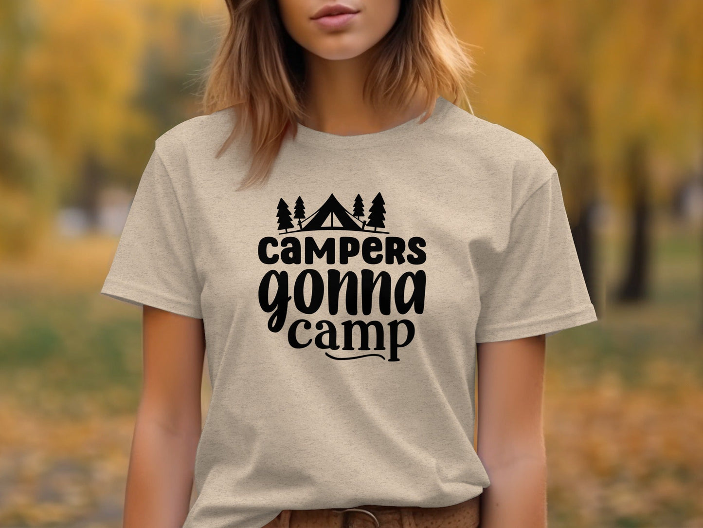Campers Gonna Camp Camping Outdoor Adventure T-Shirt