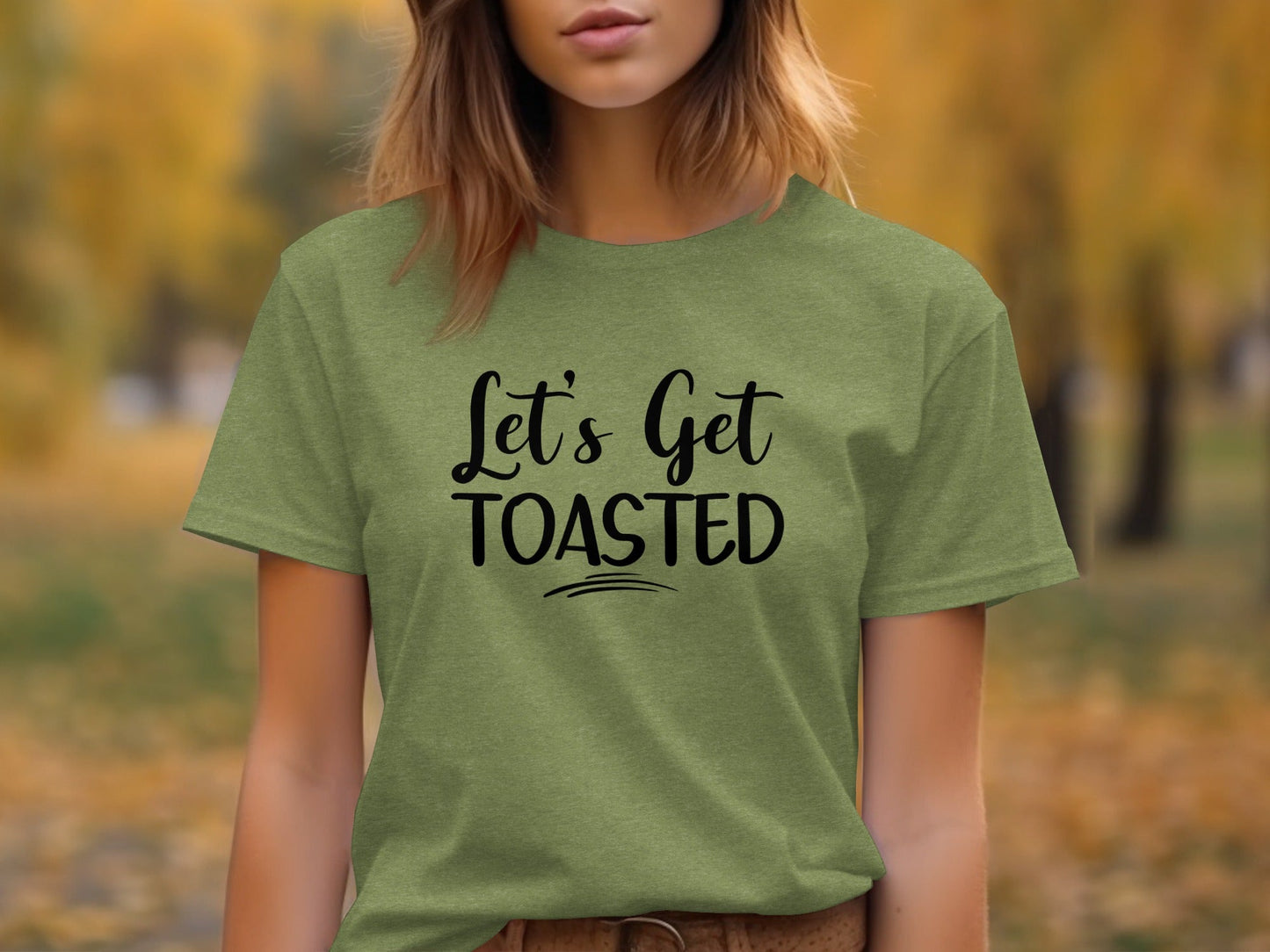 Let's Get Toasted Funny Drinking Party Celebration T-Shirt