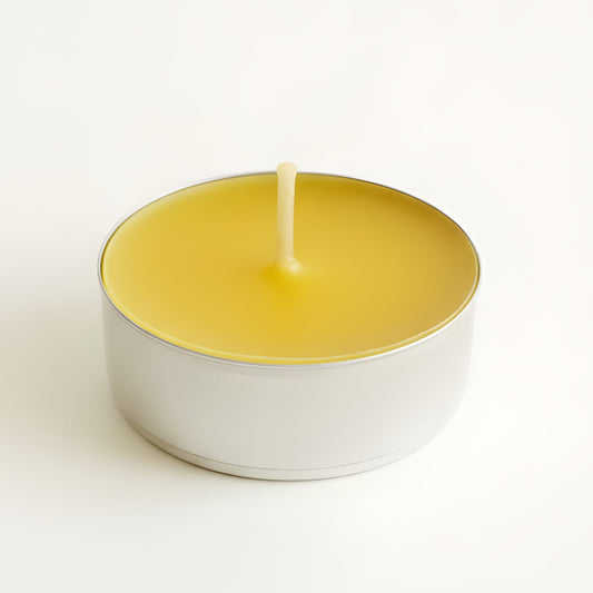 Tealight Beeswax Candles Aluminum Cups BULK