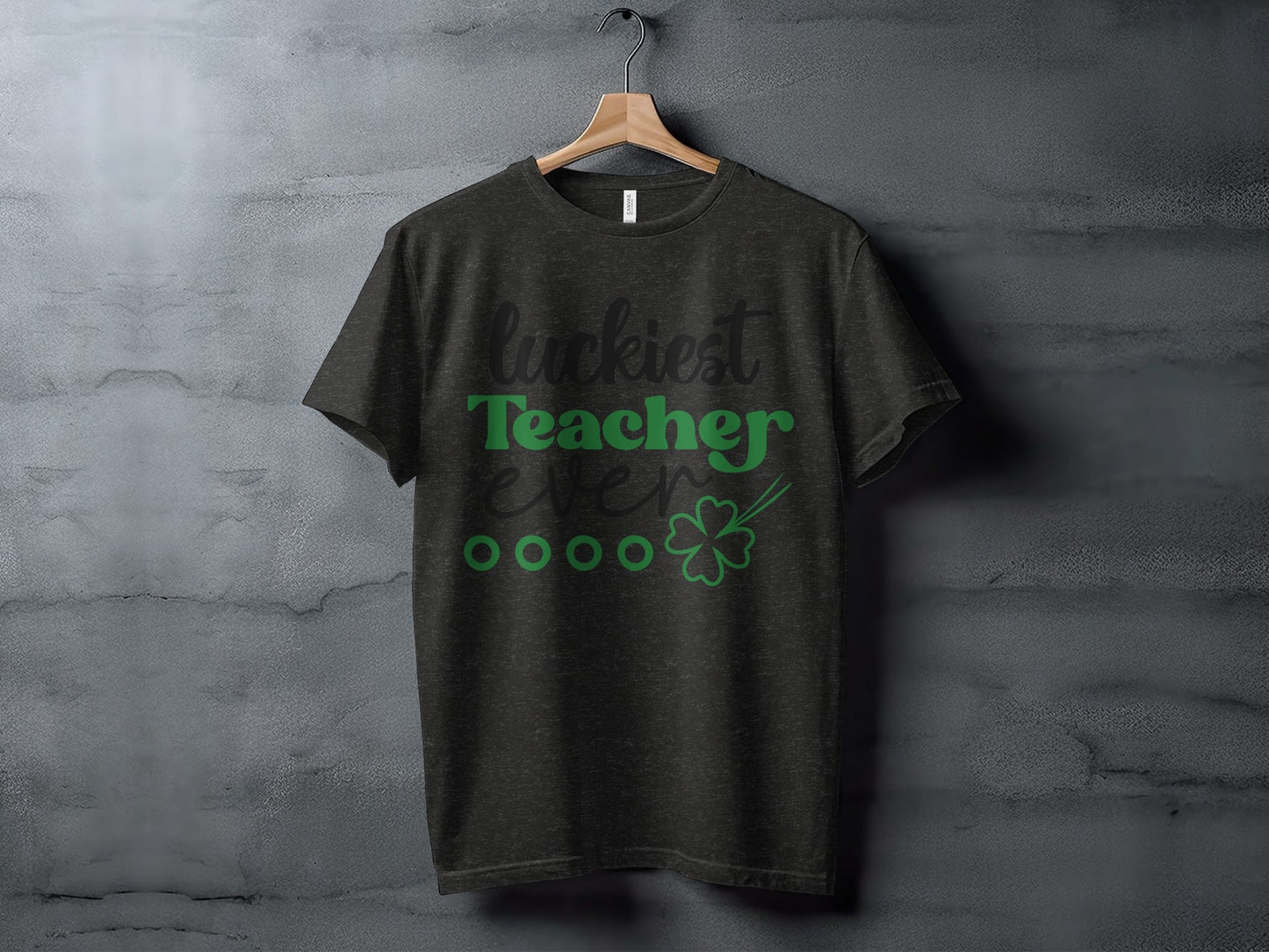 Luckiest Teacher Ever St Patricks Day Teacher T-Shirt