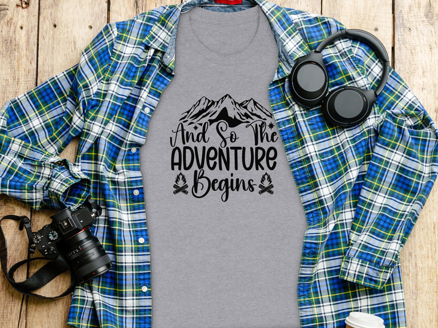 And So the Adventure Begins Graphic Novelty T-Shirt