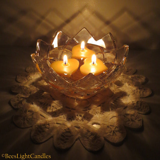 Floating Heart Candle