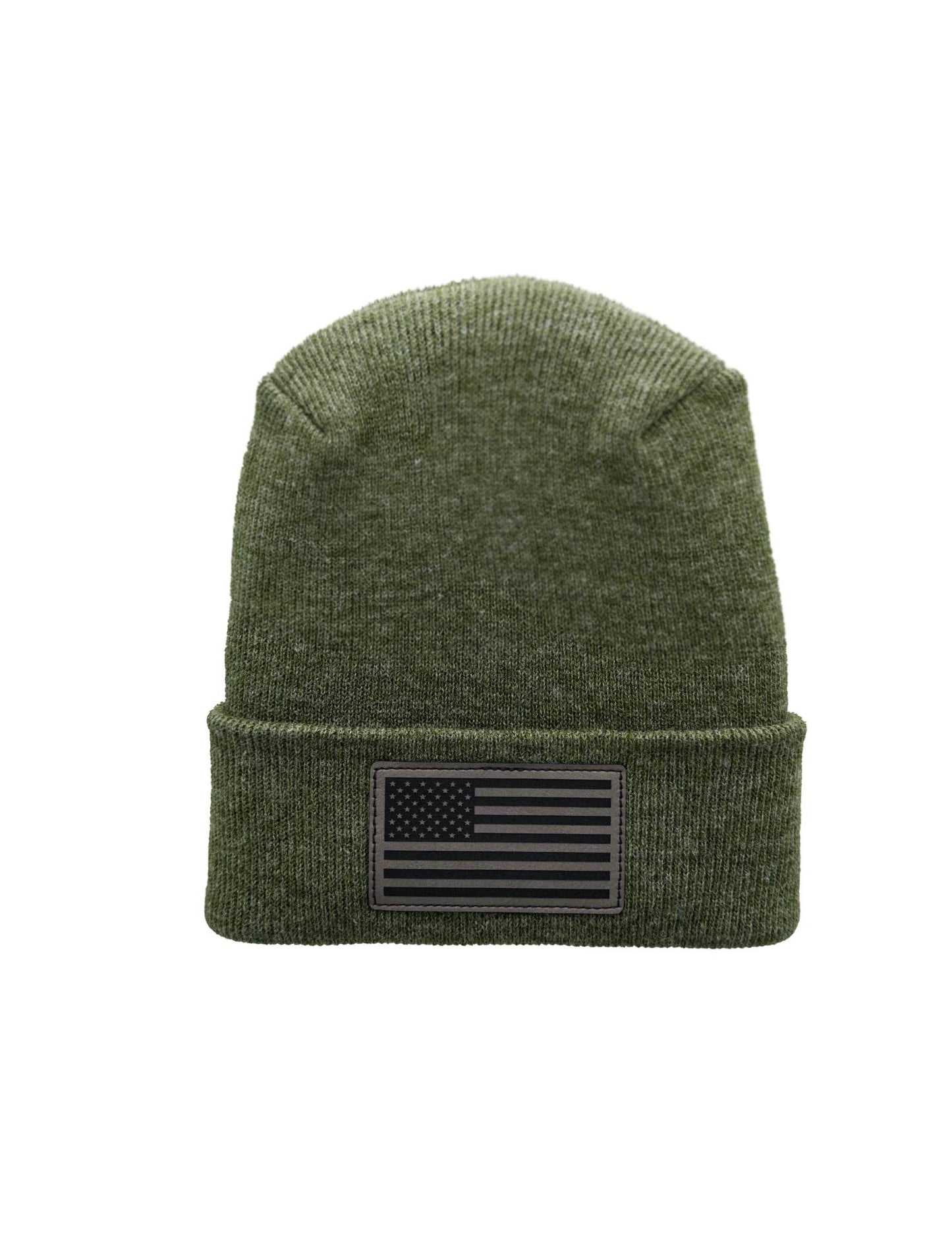 American Flag Beanie, H Stitch Beanie