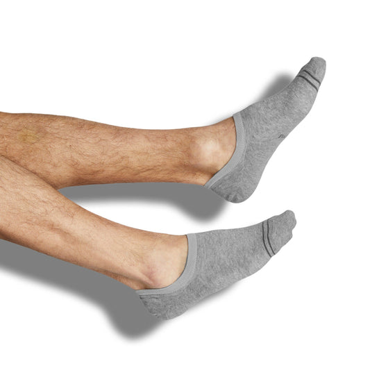 Grey Cotton No Show