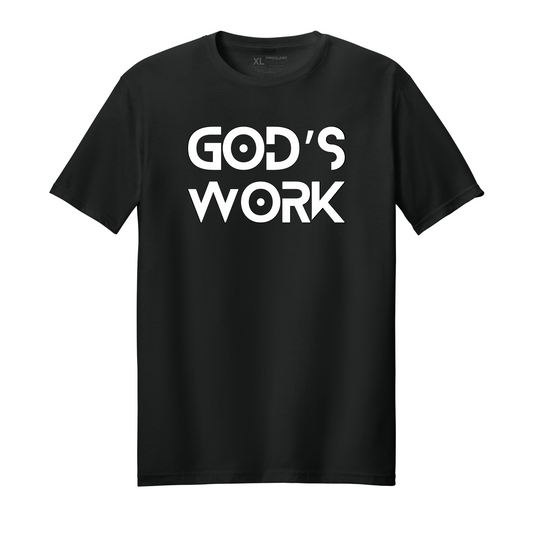 God's Work T-Shirt (various color options)