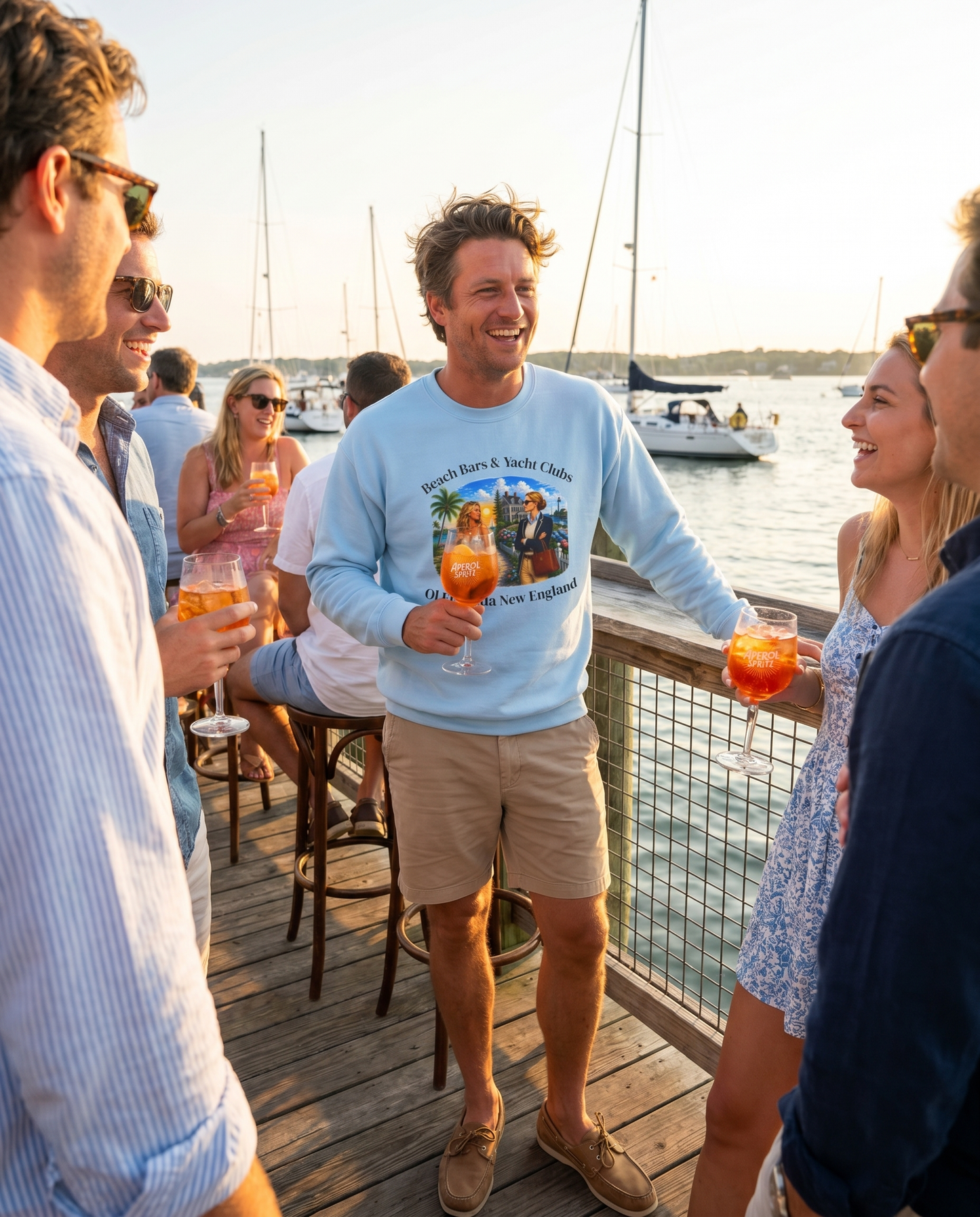 Beach Bars & Yacht Clubs Sweatshirt