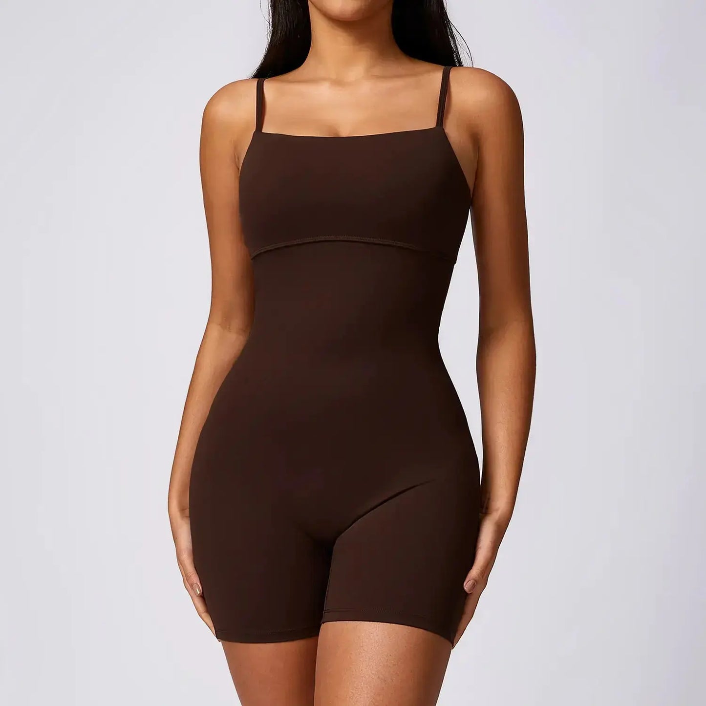 Seamless Yoga Jumpsuit – Flairé™ Sculpting One-Piece Activewear