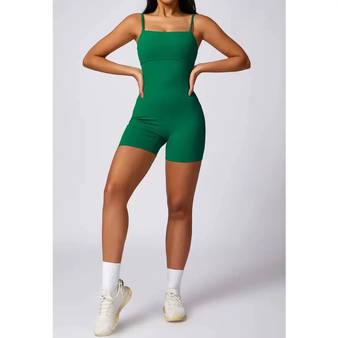 Seamless Yoga Jumpsuit – Flairé™ Sculpting One-Piece Activewear