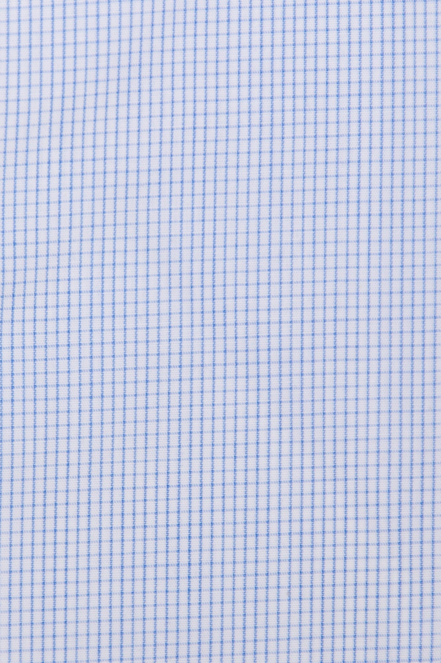 Men's Slim Fit Dress Shirt: Light Blue Square Pattern, Cotton