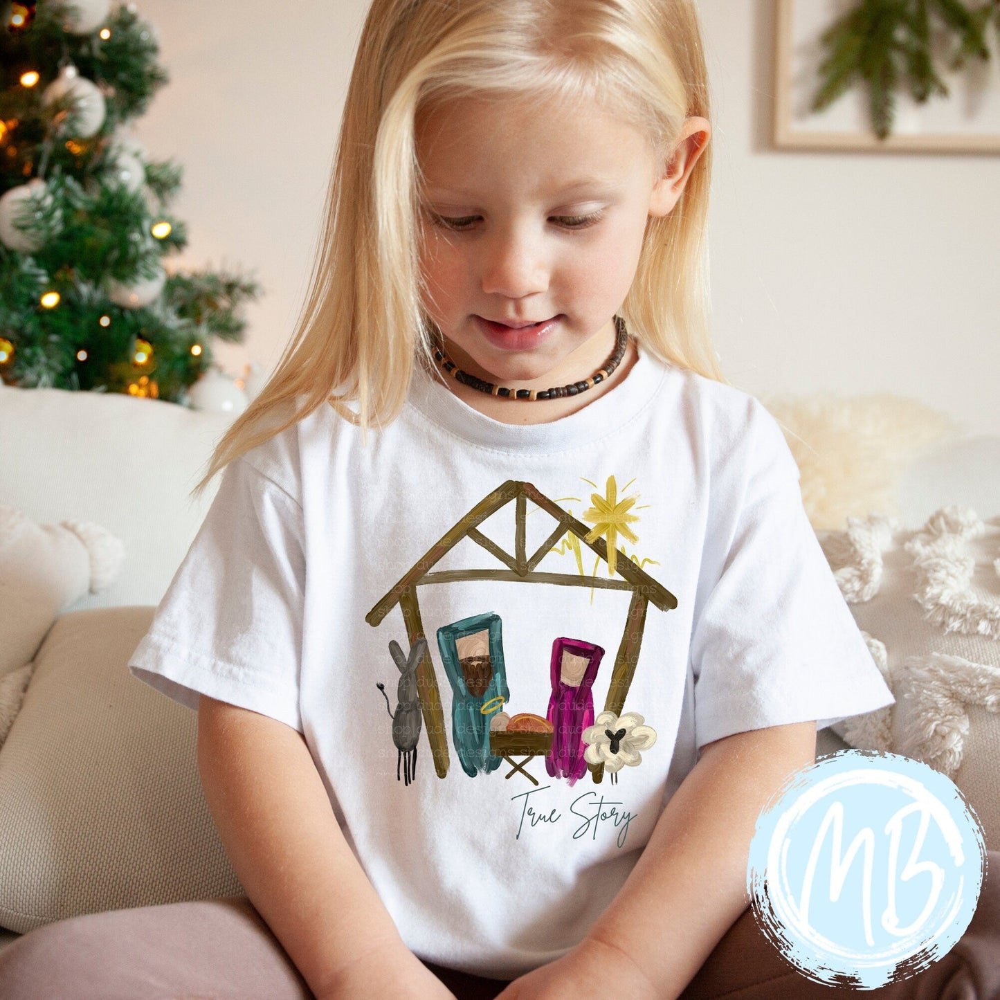True Story Tee | Christmas | Baby | Girl |