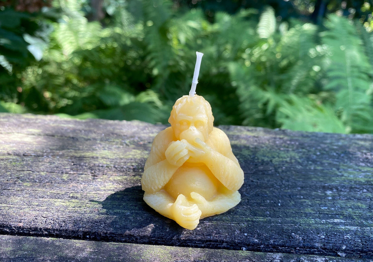 Orangutan Beeswax Candle