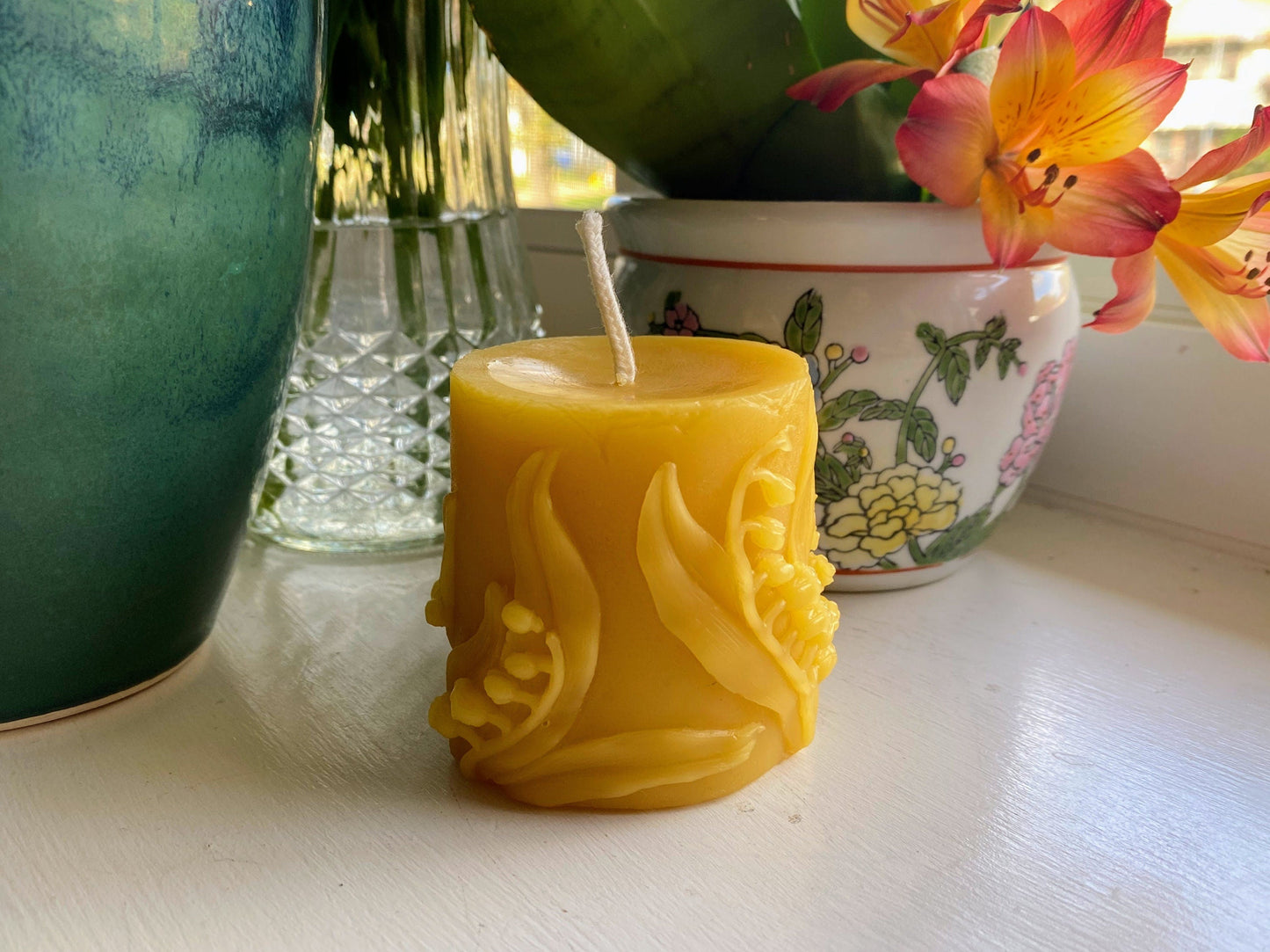 Wandering Lily Beeswax Candles
