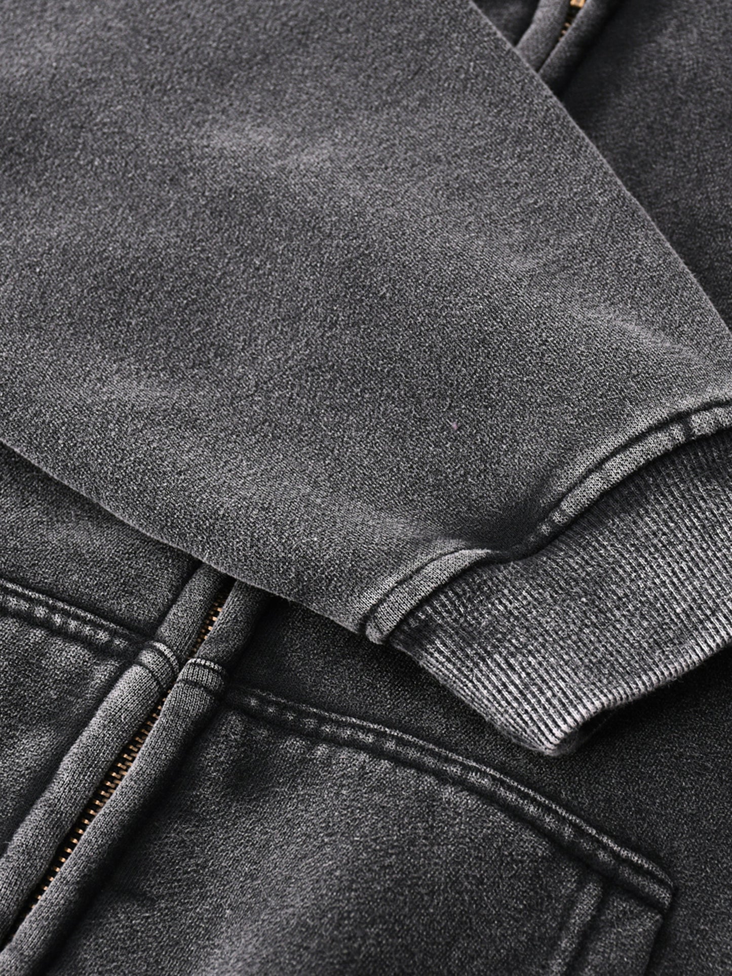 PURE Clover Heavyweight Zip-Up Hoodie