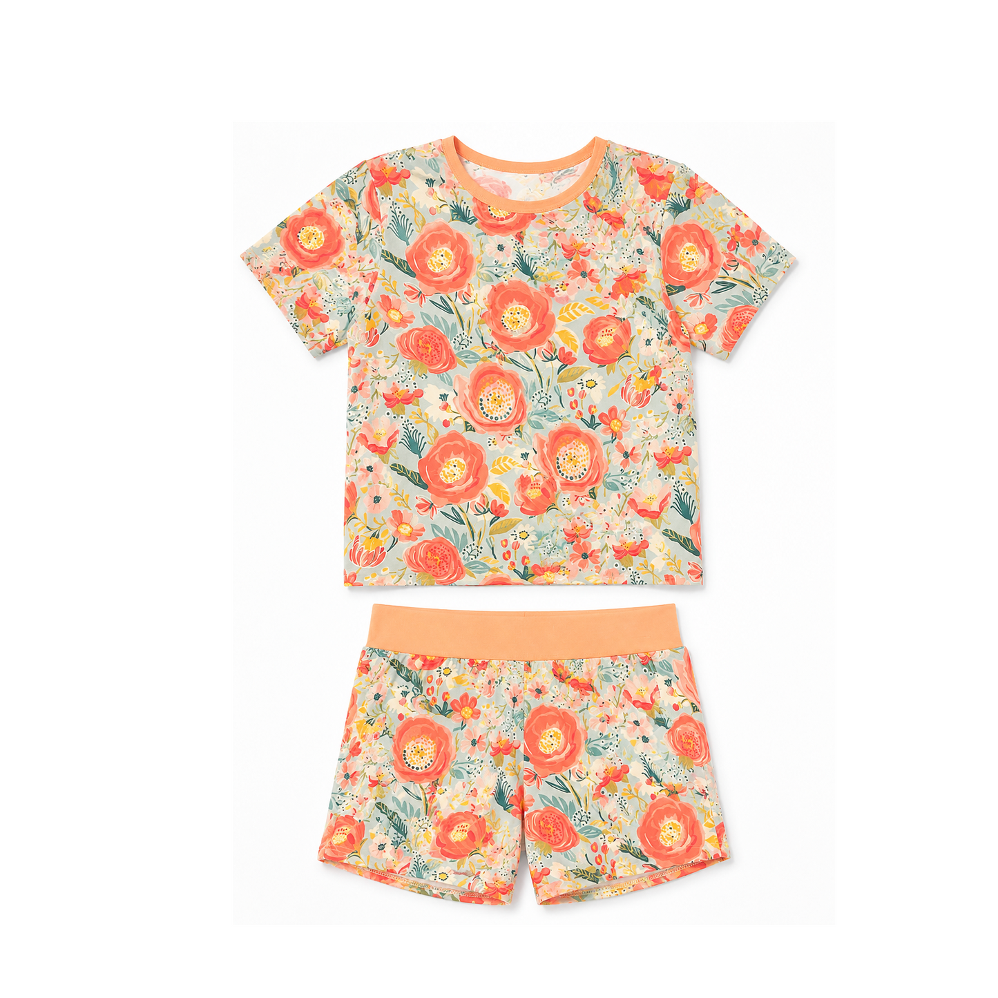 Blush Bloom Short Set