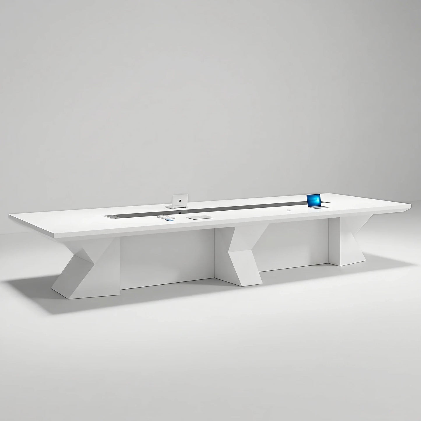 Kendrix · White Conference Room Table