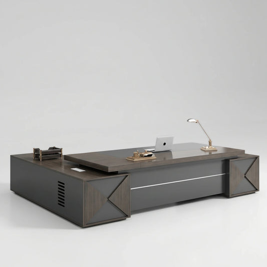 Exeter · Modern Executive L-Shaped Desk
