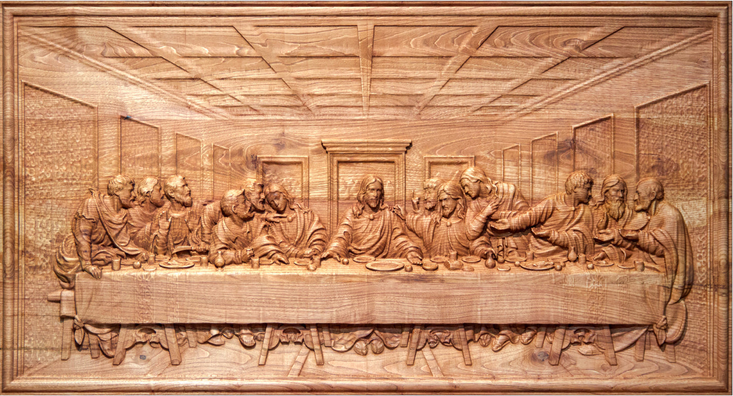 Wooden The Last  Supper