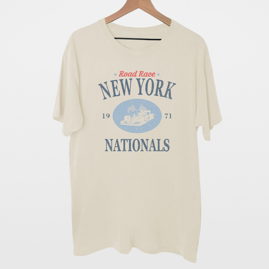 New York Nationals Race Tee Shirt