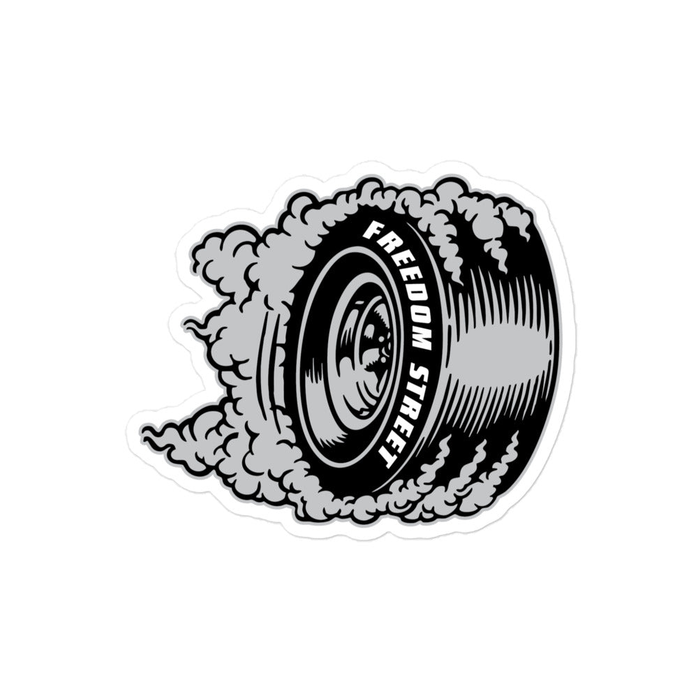 Burnout Sticker