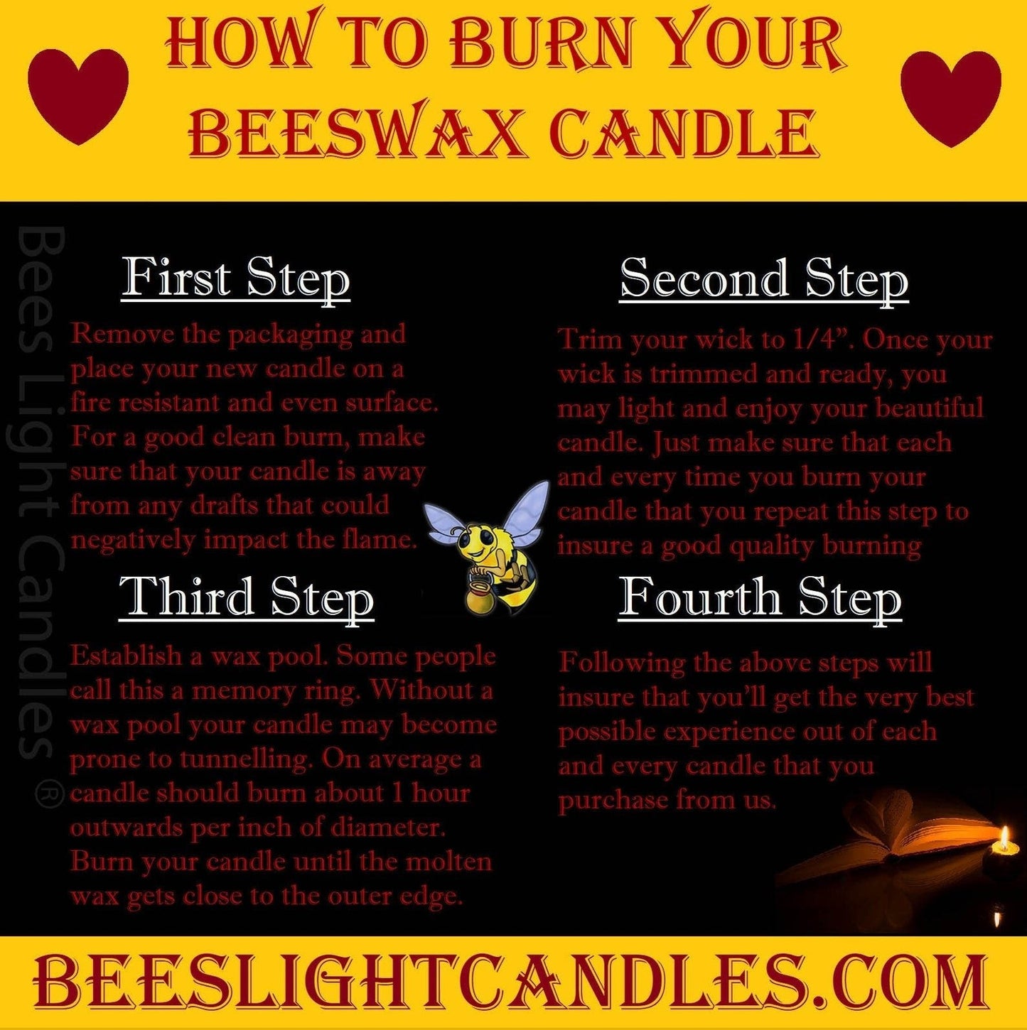 Kitten Beeswax Candle