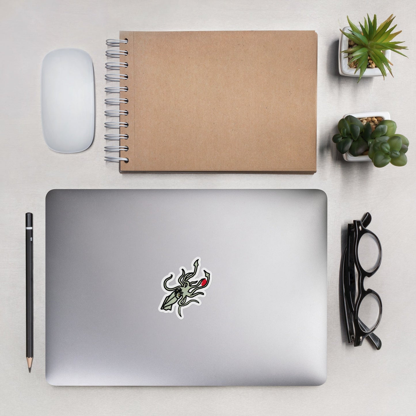 Kraken Heart Collectible Vinyl Sticker