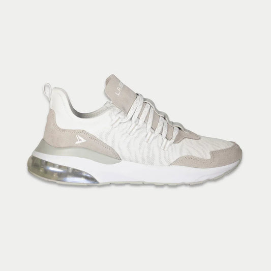 LA Gear Women's Runyon Lowtop | White x Gray