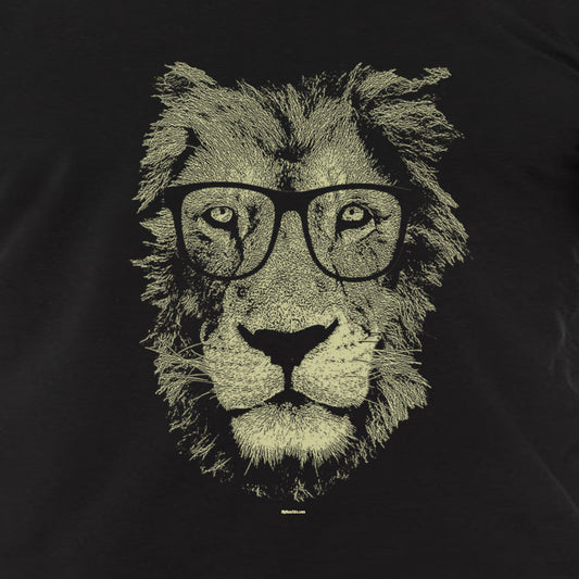 Lion Wearing Glasses Long Sleeve