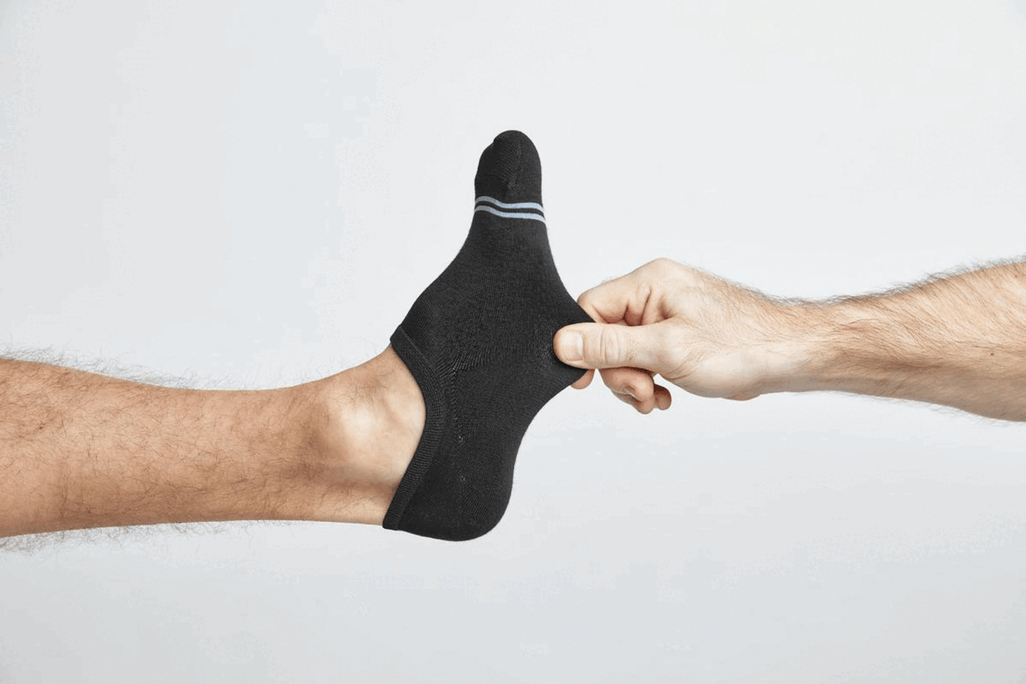 Luna Black No Show Socks