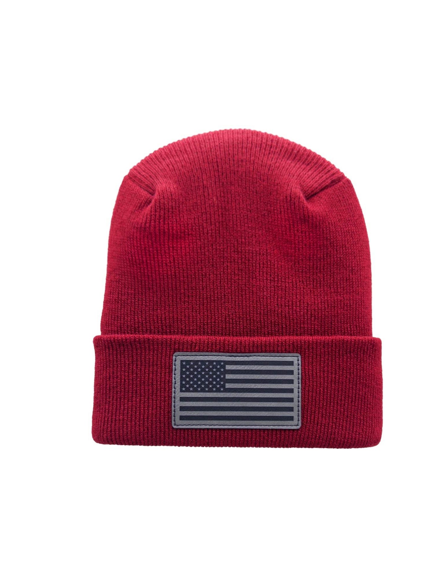 American Flag Beanie, H Stitch Beanie