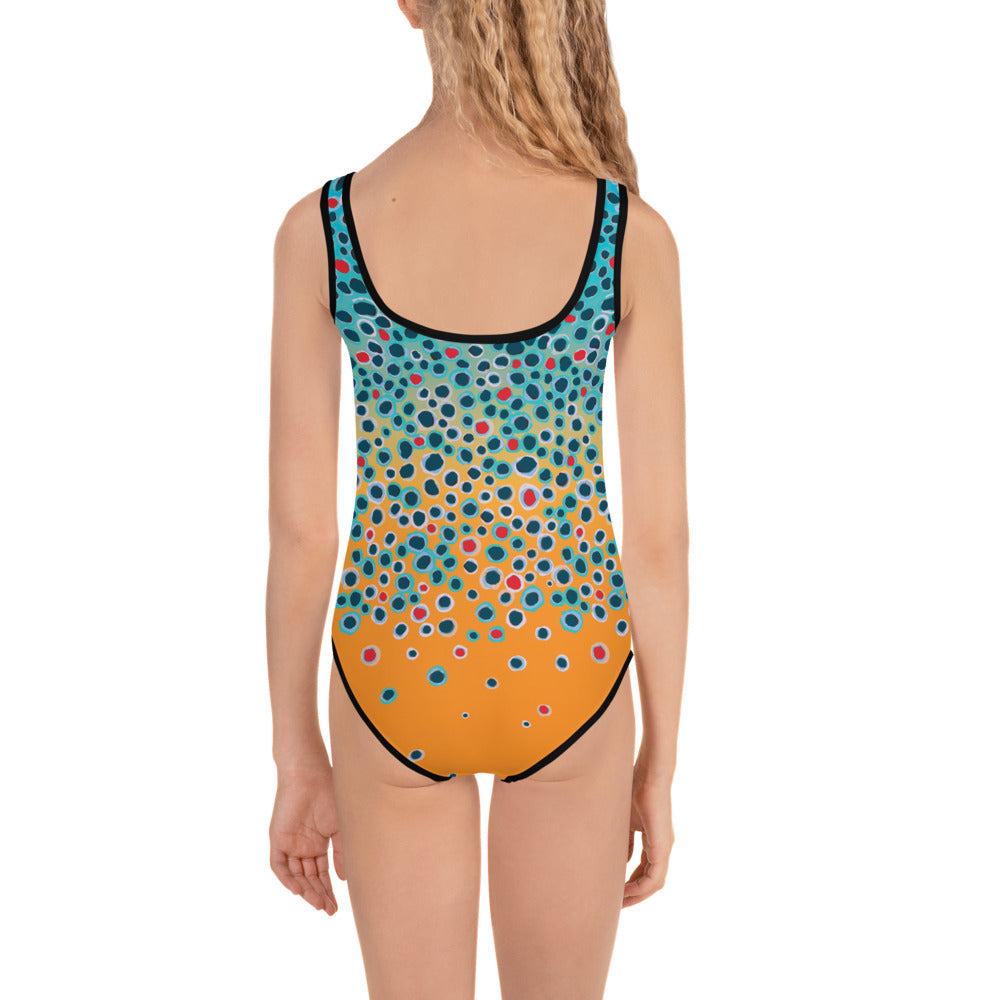 Kid Brown Trout Swimsuit