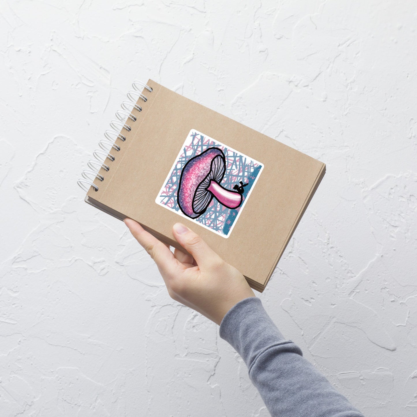 Mushroom Art Collectible Vinyl Sticker
