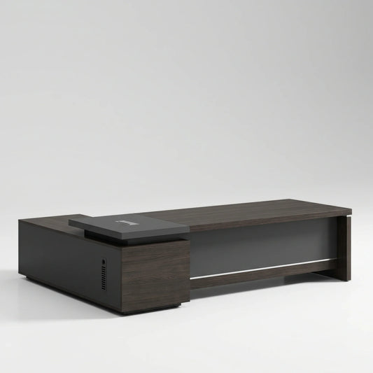 Danton · Modern L-Shaped Executive Desk