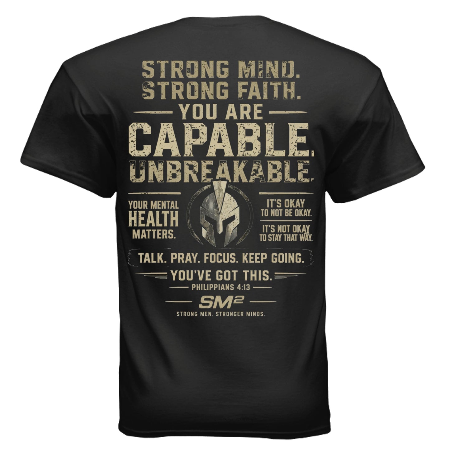 Armor On Hoodie / Tee – Faith & Mental Strength Edition (SM²) Ephesians 6:11 | Strong Mind. Strong Faith.