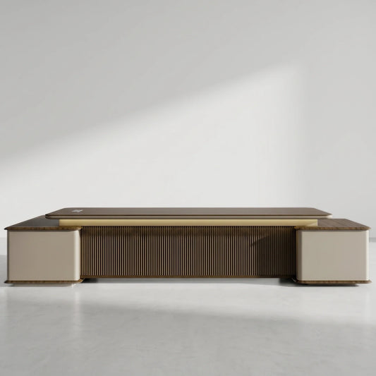 Sussex · Grand L-Shaped Executive Desk