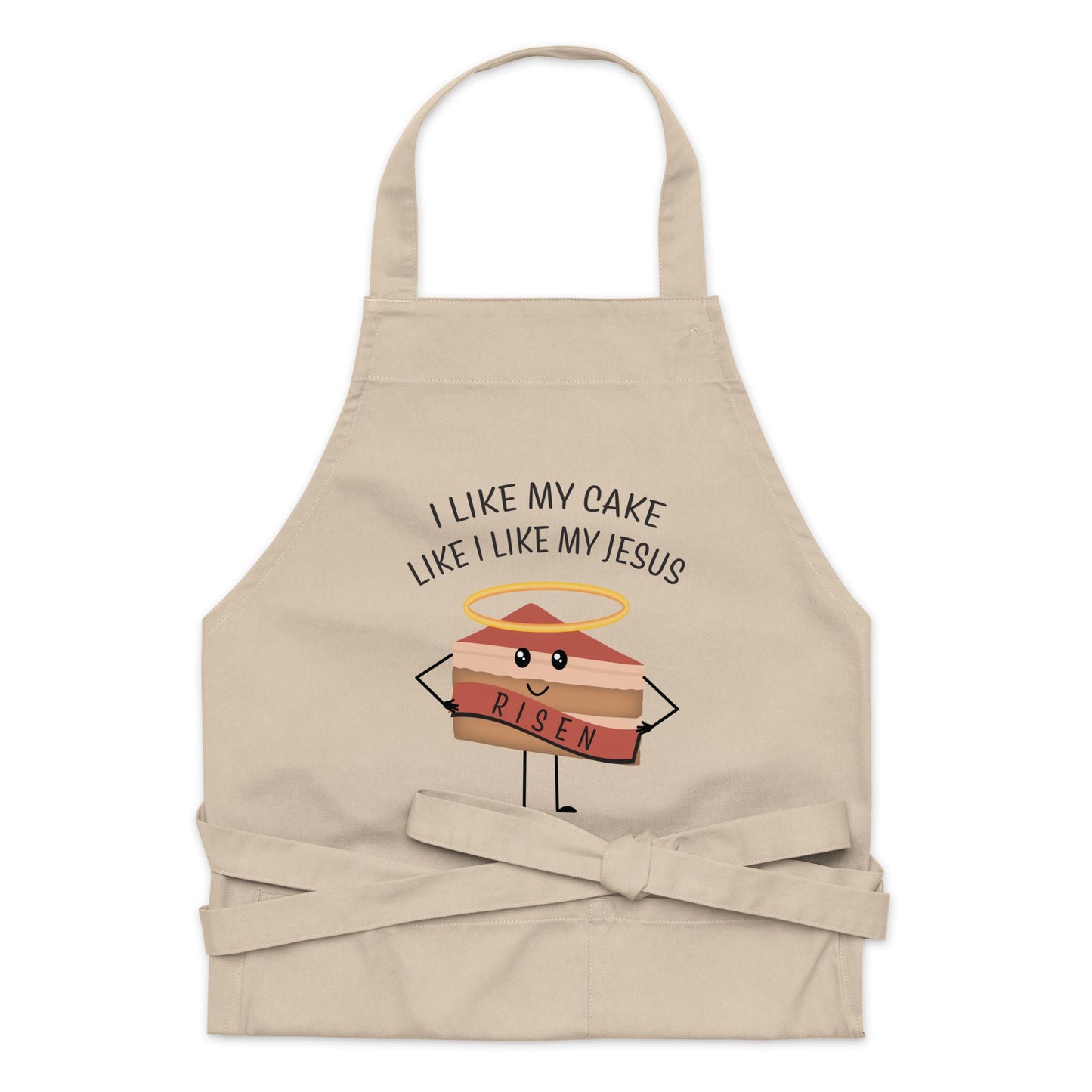GTI Organic Cotton Apron - I Like My Cake