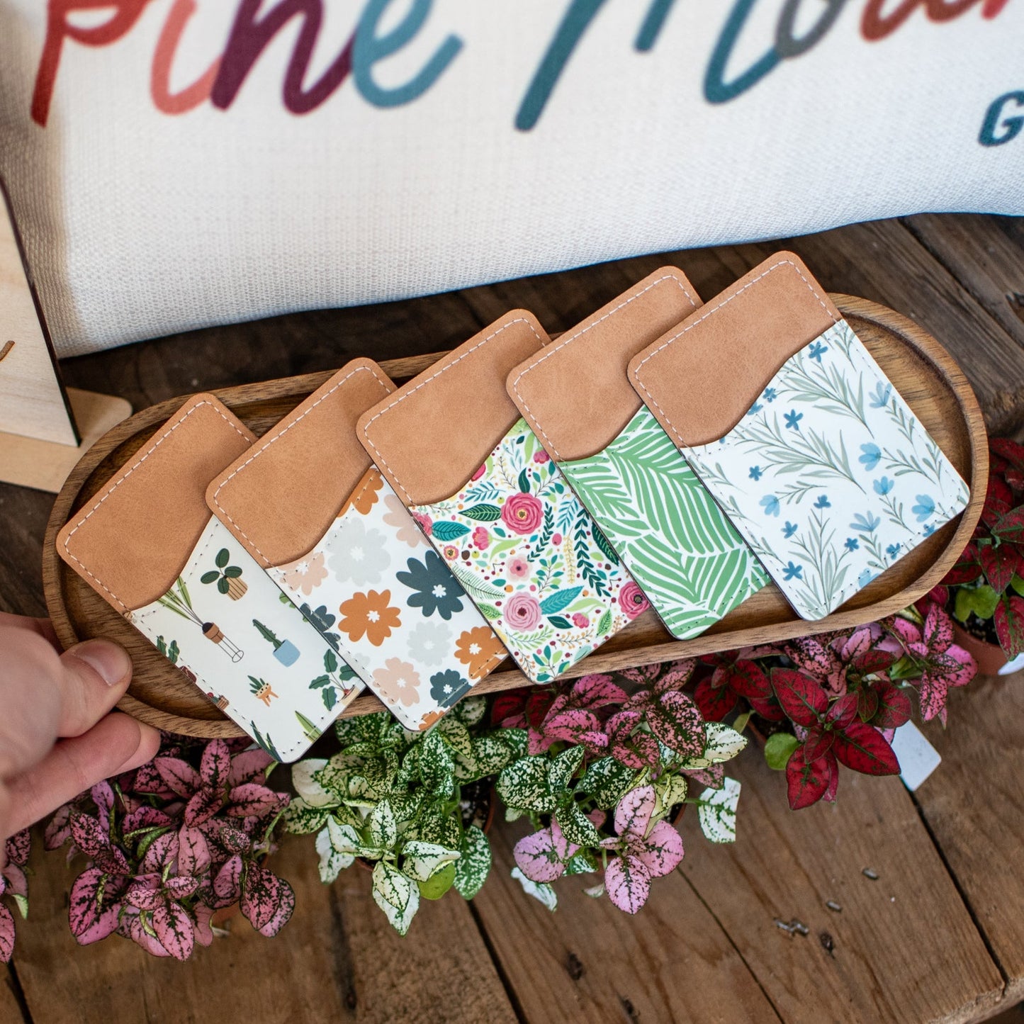 Houseplant Pattern - Phone Wallet