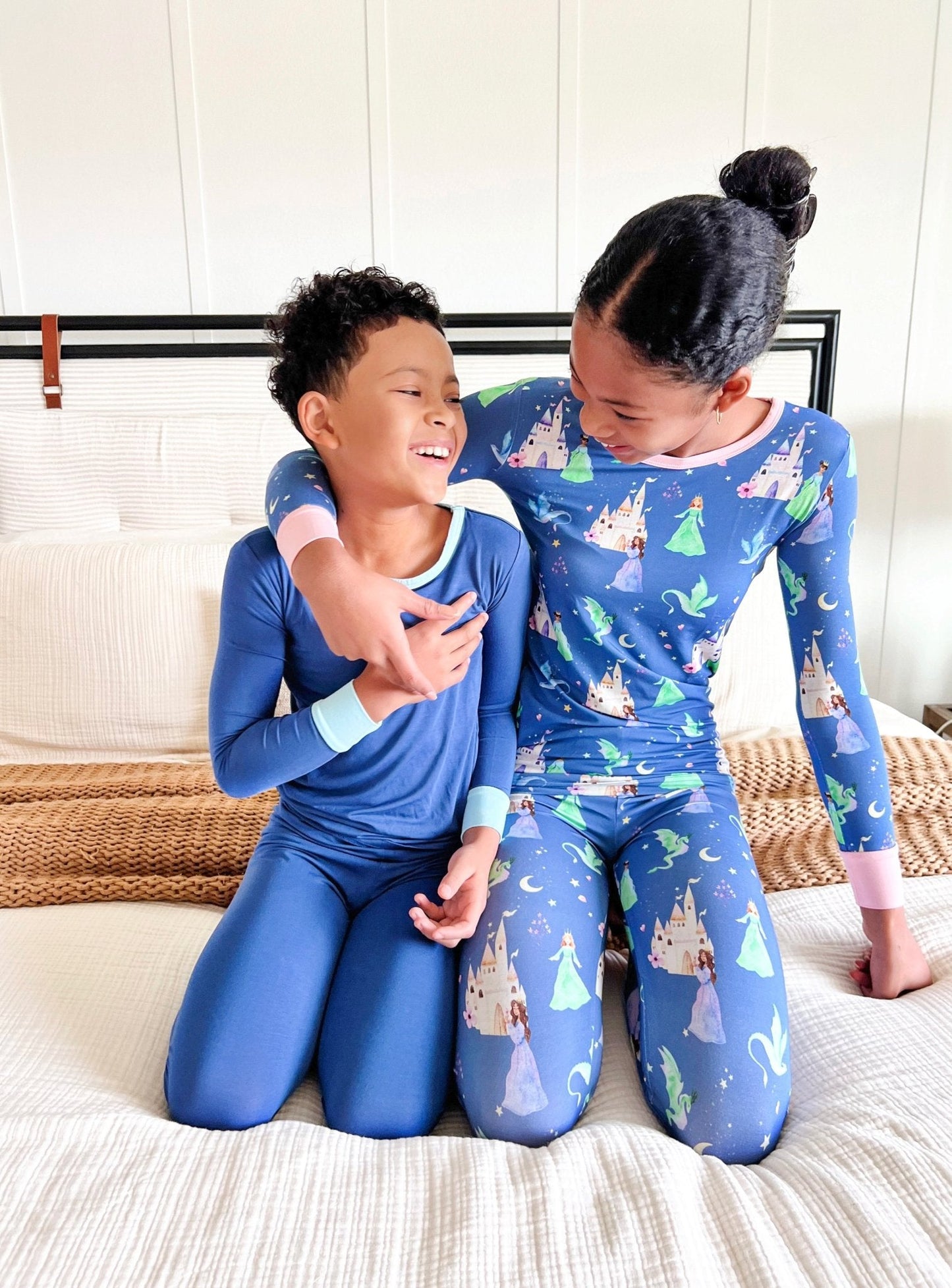 Princess & Dragon Organic Bamboo Pajama Set