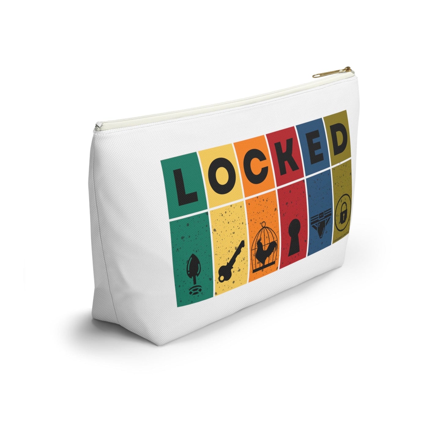 Locked Blocks Chastity Pouch - Lockedboy Athletics