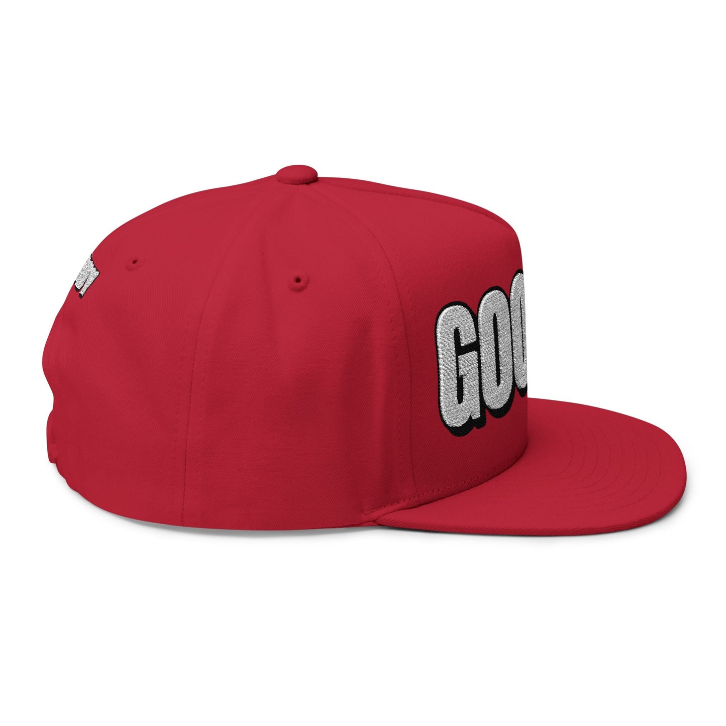 INTO: GOONER Embroidered Flat Bill Cap – Kink Hat for Gooners, Edge Zombies & Mind-Melting Masturbation Addicts