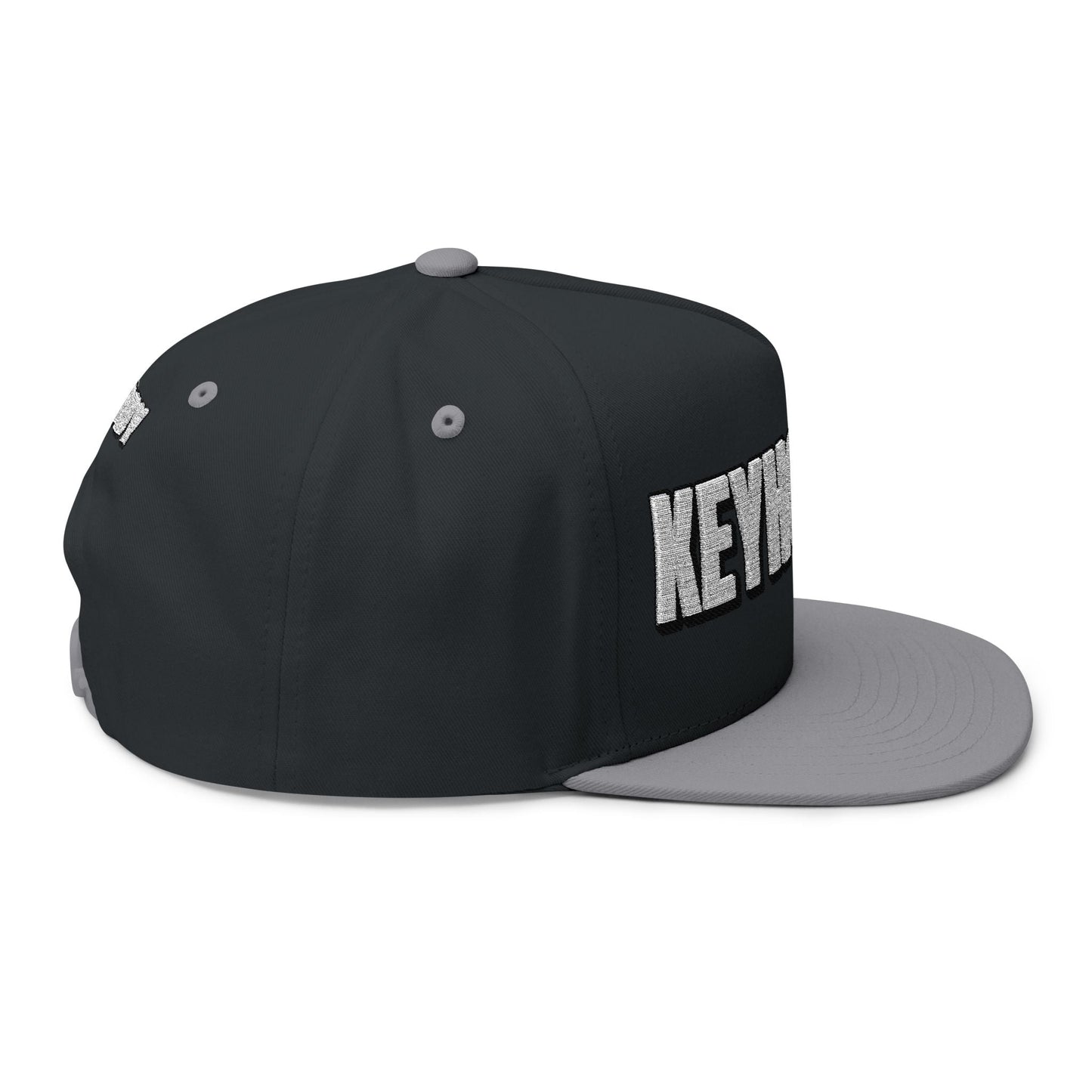 INTO: KEYHOLDER Embroidered Flat Bill Cap – Chastity Dom Hat for Bold Tops & Erotic Power Play