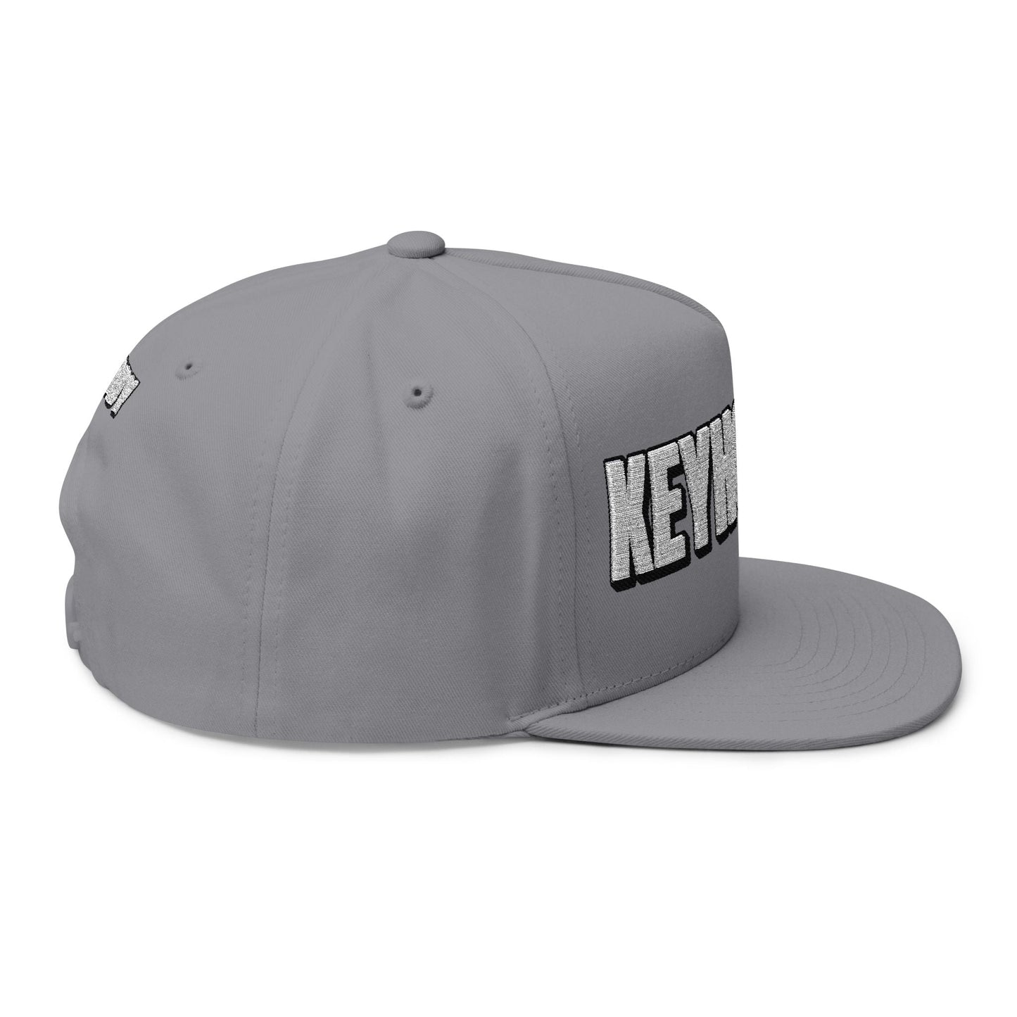 INTO: KEYHOLDER Embroidered Flat Bill Cap – Chastity Dom Hat for Bold Tops & Erotic Power Play