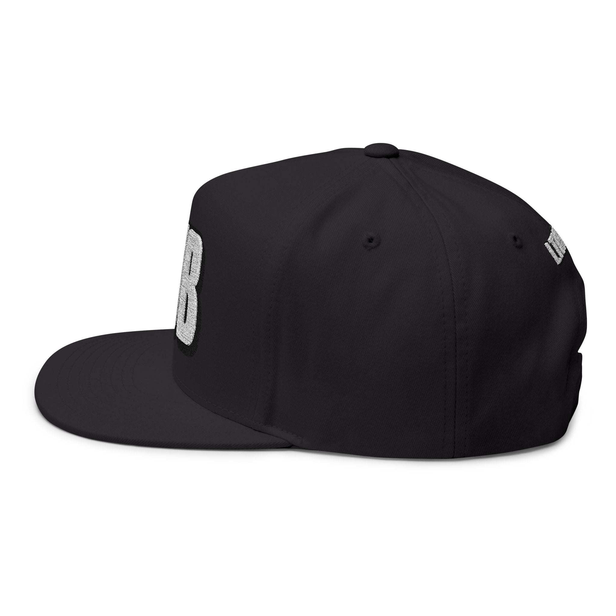 INTO: NUB Embroidered Flat Bill Cap – Kink Hat for Chastity Subs, Shrinked D*s, & Total Denial Devotees