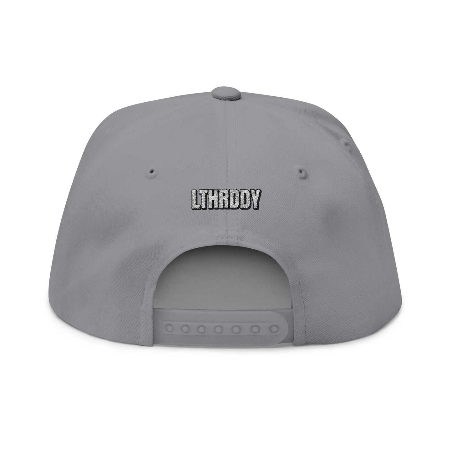 LockedBoy Caged Unit Locktober Embroidered Flat Bill Snapback Cap for chastity