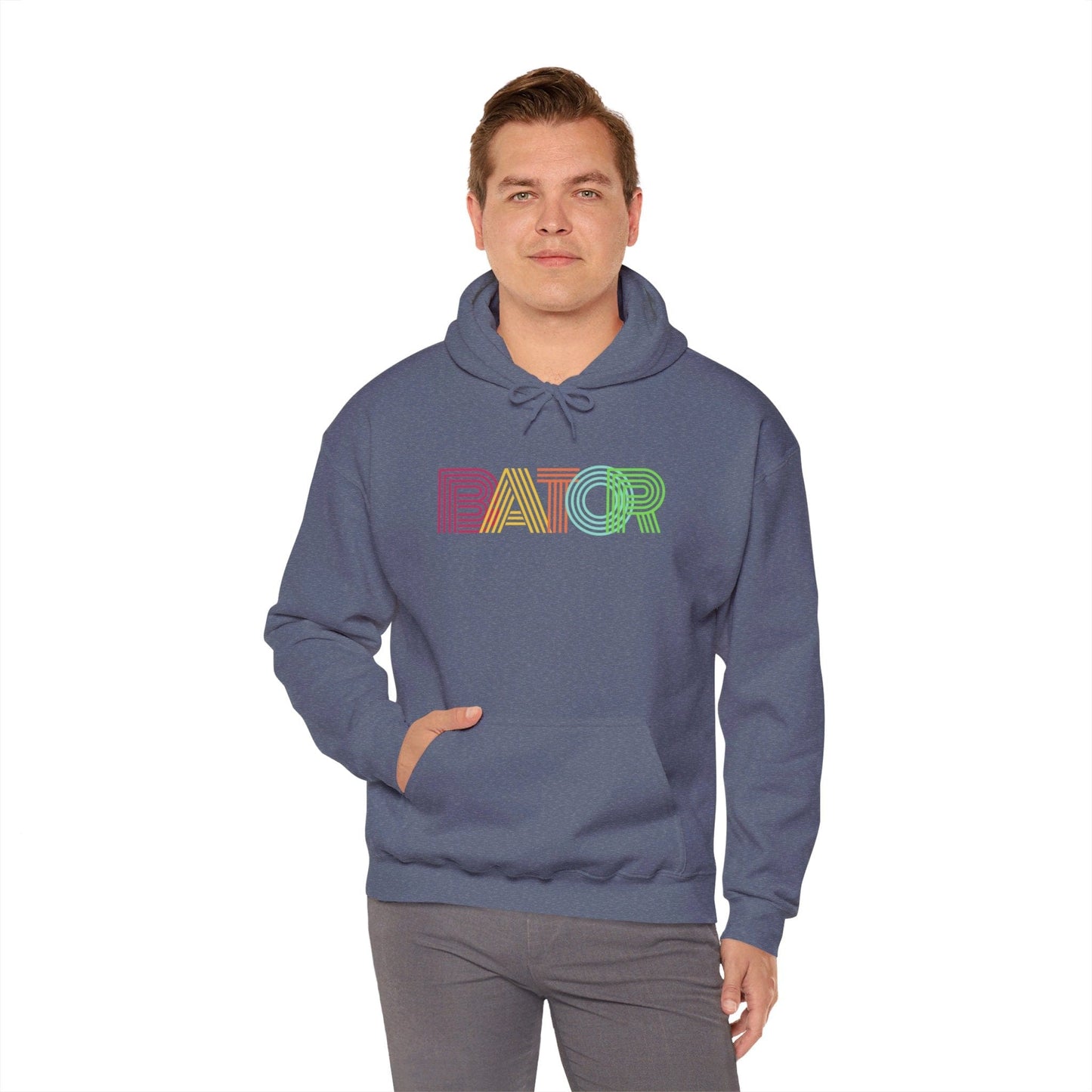 Retro BATOR Hoodie - B8rBrand Bate Apparel