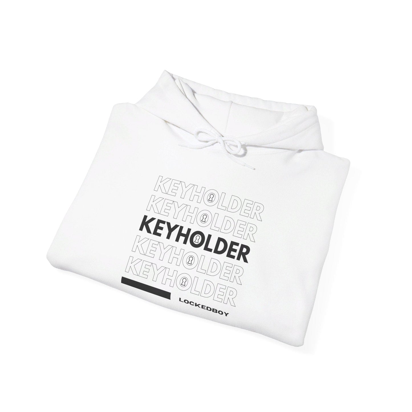 Keyholder Bag Inspo Hoodie - Lockedboy Athletics Chastity Apparel