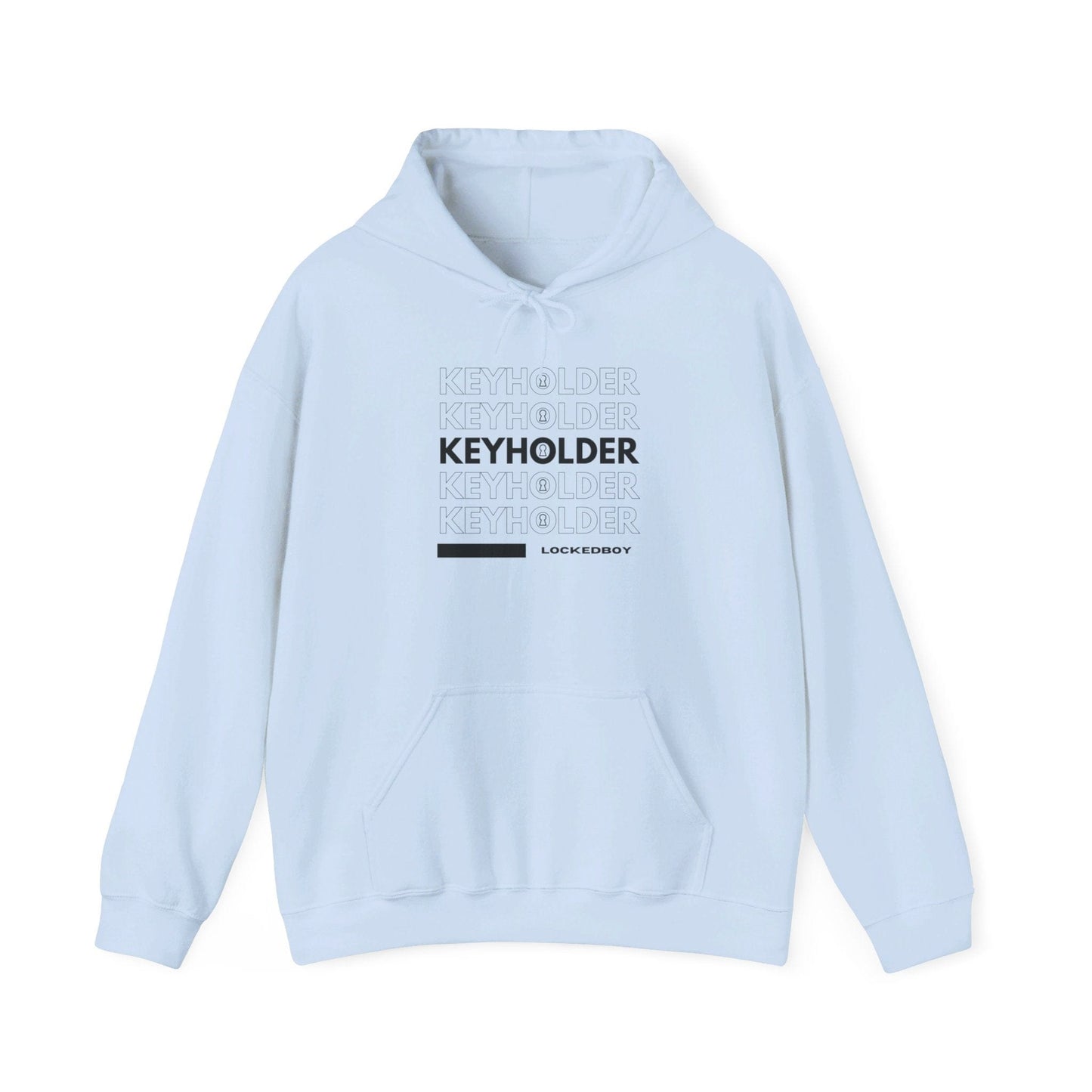 Keyholder Bag Inspo Hoodie - Lockedboy Athletics Chastity Apparel