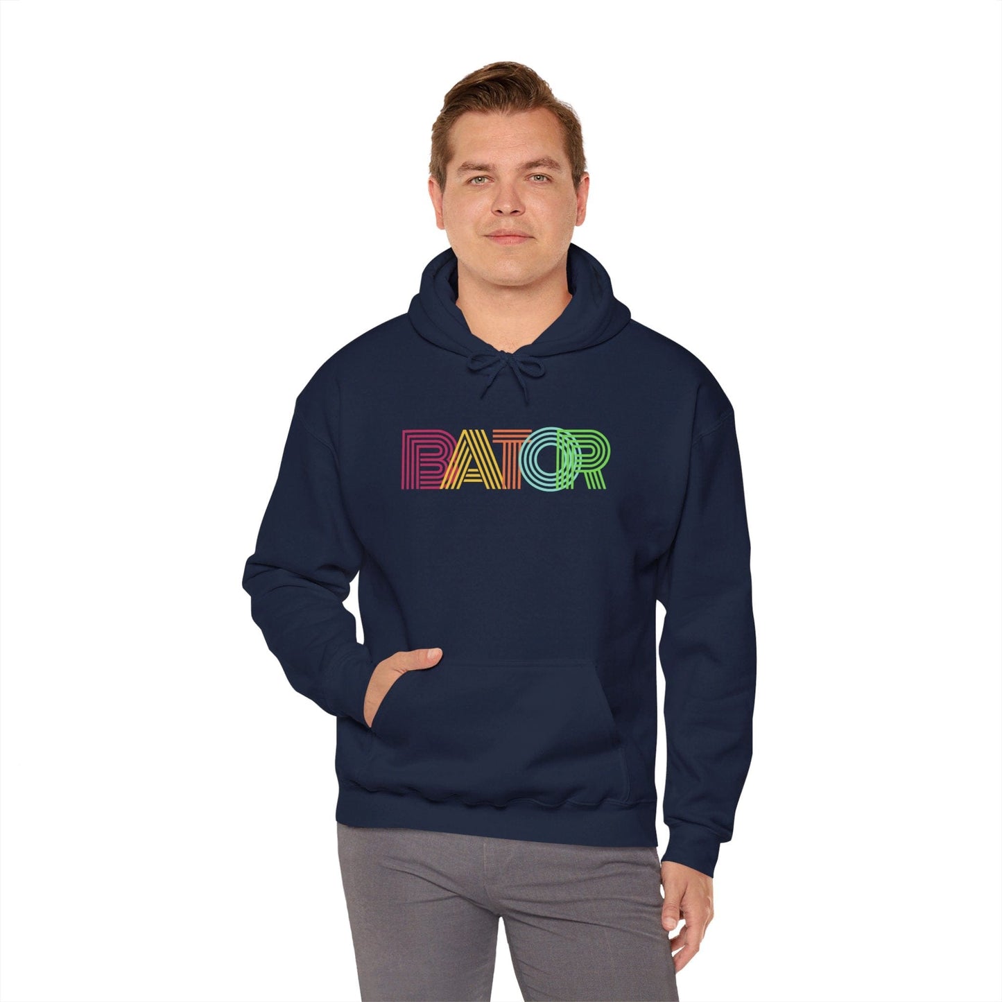 Retro BATOR Hoodie - B8rBrand Bate Apparel