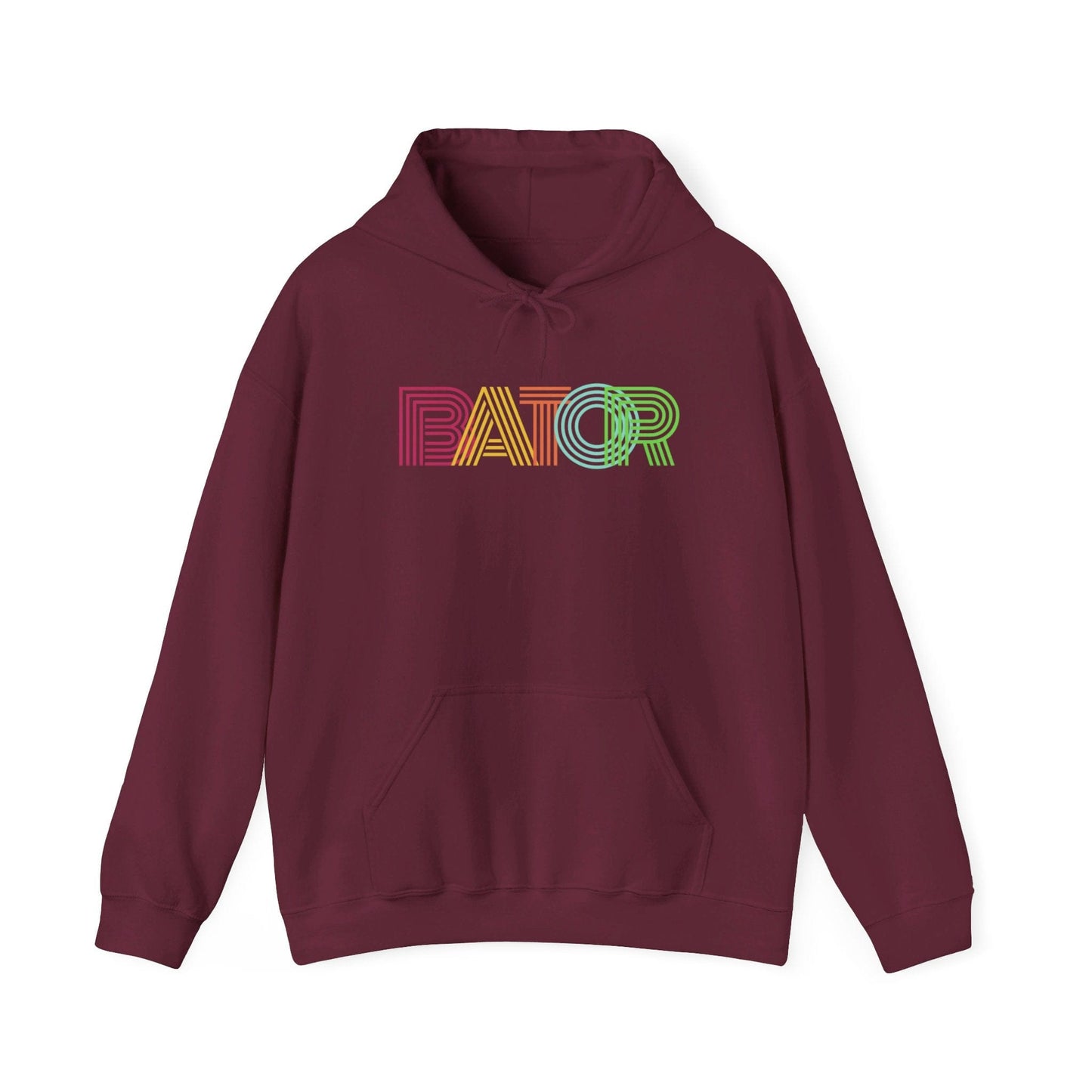 Retro BATOR Hoodie - B8rBrand Bate Apparel